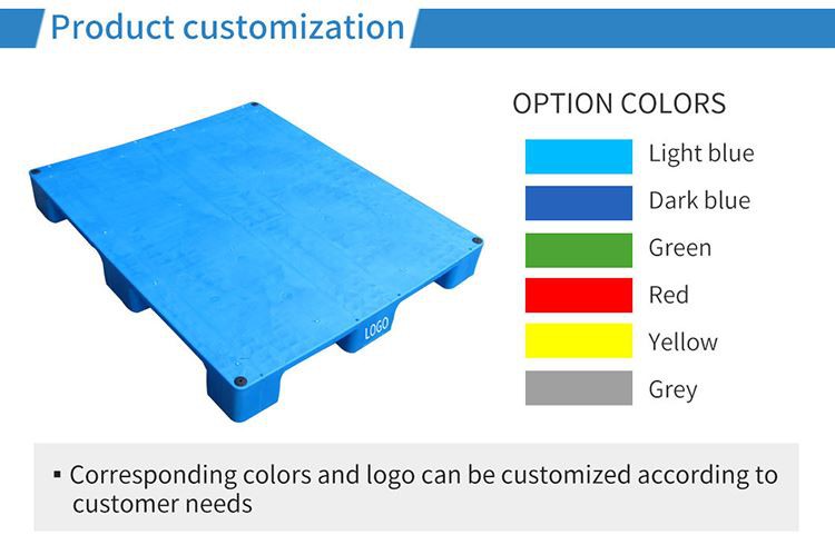 48 x 48 medium duty plastic pallets