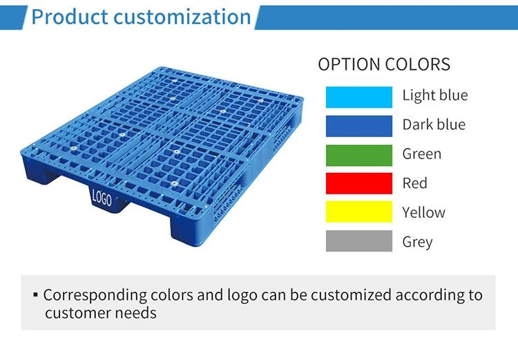 3 skids plastic pallet