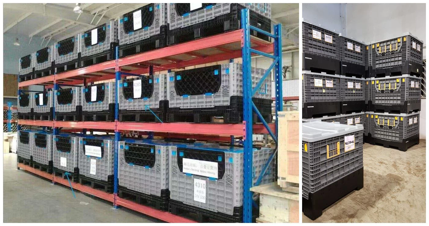 plastic  folding bulk container