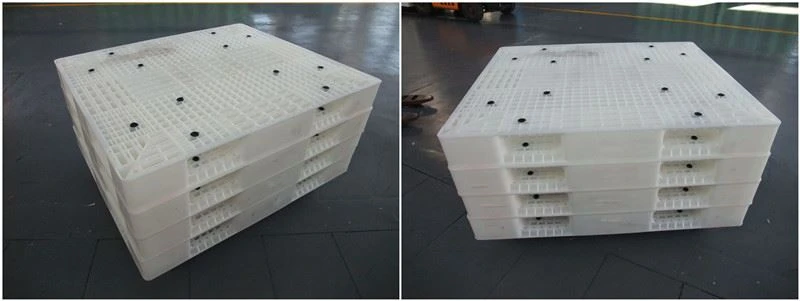Double deck stacking plastic pallets (2) Double deck stacking plastic pallets (2)