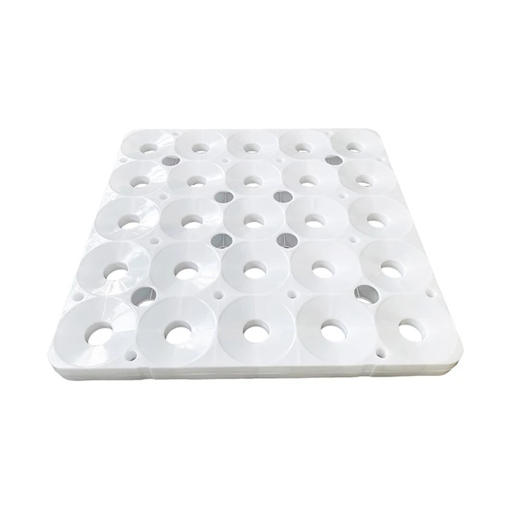 20L 병 스태킹 보관 HDPE 플라스틱 워터 팔레트