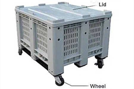 Lids and Wheels Optional Lids and Wheels Optional