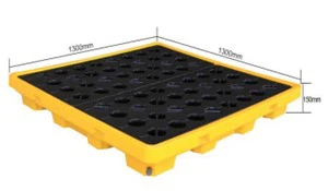 4 Drums Plastic Spill Tray 4 Drums Plastic Spill Tray