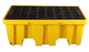 2 Drums Plastic Spill Pallet-H 2 Drums Plastic Spill Pallet-H