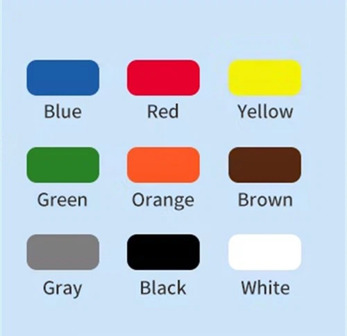 plastic pallet color card plastic pallet color card