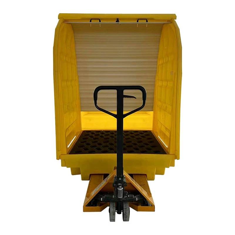Outdoor Drum Spill Storage Sheds