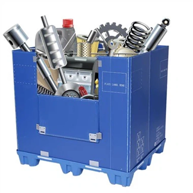 Plastic Pallet Sleeve Box For Automotive Accessories Plastic Pallet Sleeve Box For Automotive Accessories