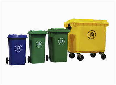 1100L HDPE 의료 폐기물 빈
