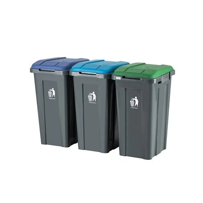 화려한 뚜껑을 구체화 할 수있는 쓰레기통