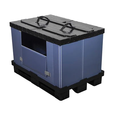 재사용 가능한 슬리브 팩 팔레트 컨테이너