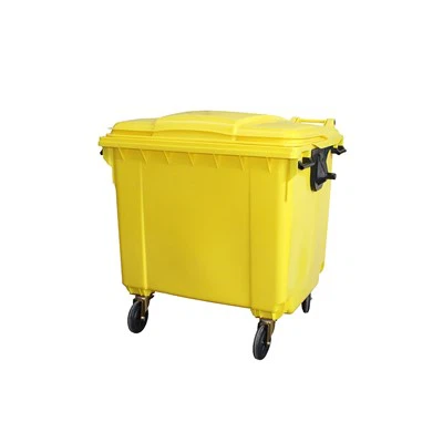 실외 대형 재활용 롤러 HPDE 쓰레기통