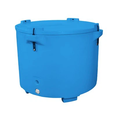 원형 절연 생선 용기